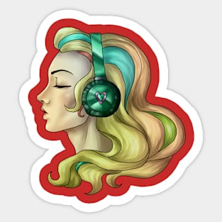 Beautiful music Sticker